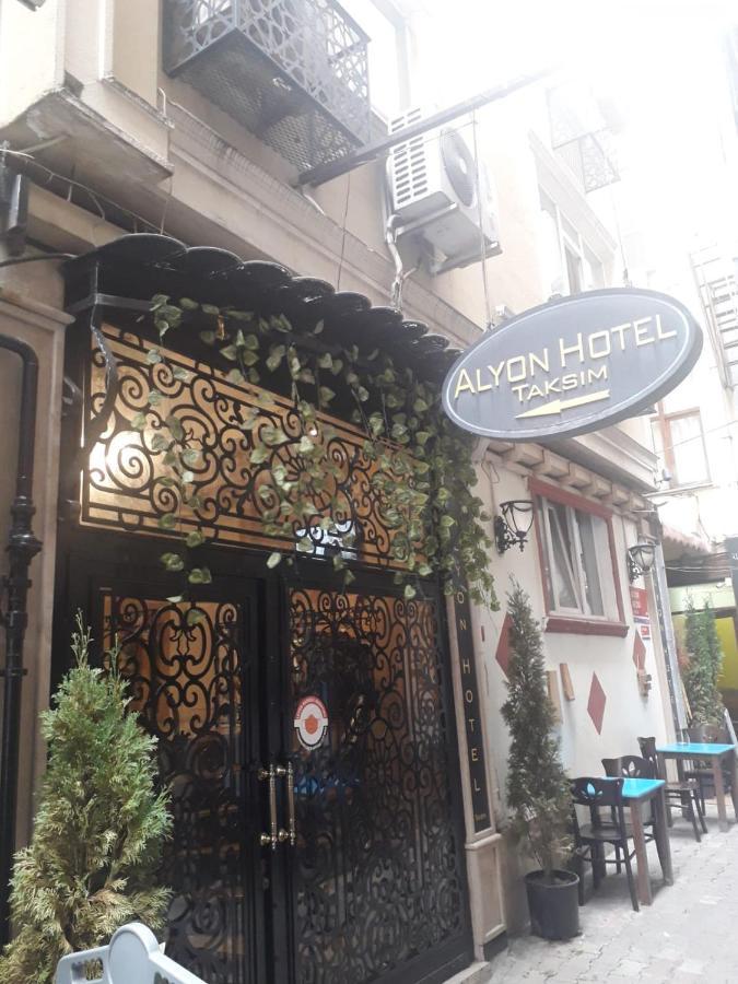 Alyon Hotel Taksim Estambul Exterior foto
