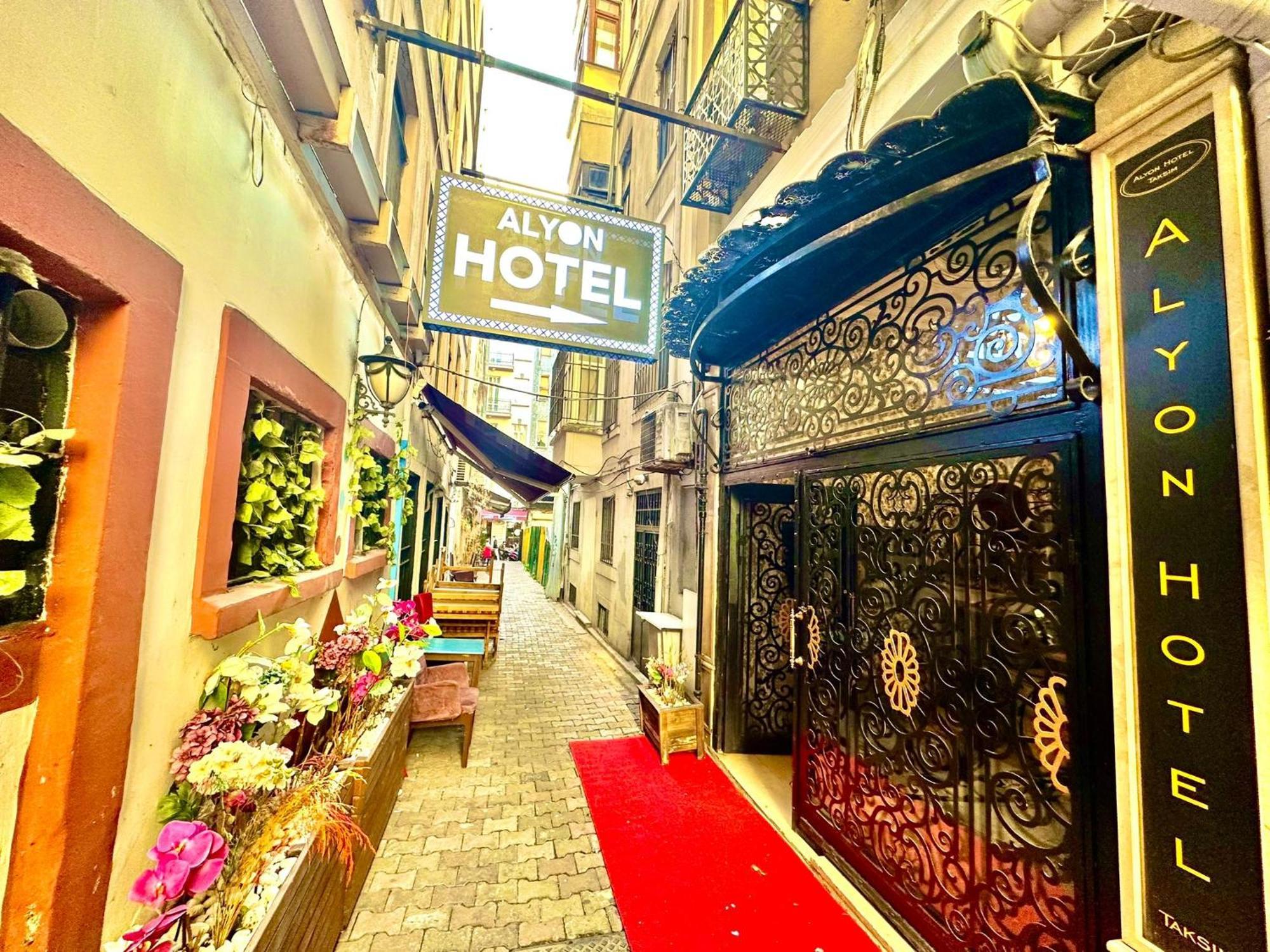 Alyon Hotel Taksim Estambul Exterior foto
