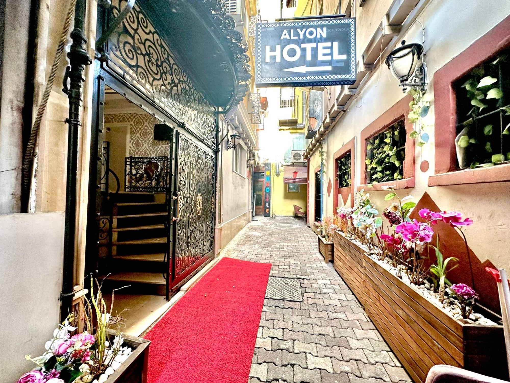 Alyon Hotel Taksim Estambul Exterior foto
